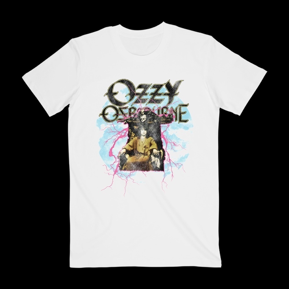Ozzy Osbourne No Rest For The Wicked Lightning Shirt